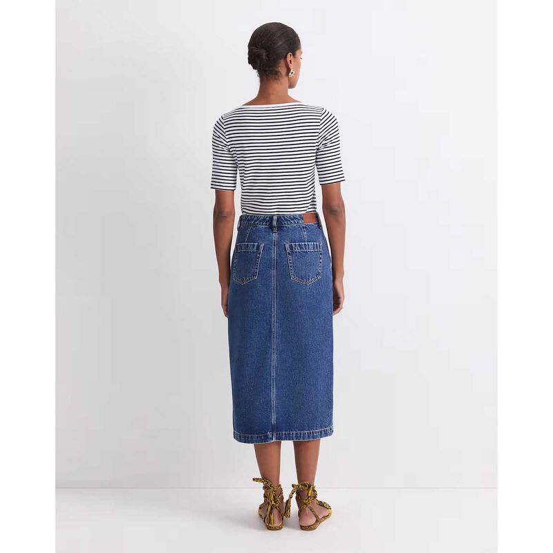 Sportscraft Allegra Denim Midi Skirt image number 1